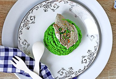 Príkrmový recept: ryba s hráškovým pyré 9m+