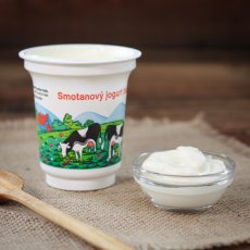 AKCIA smotanový jogurt - biely 155g
