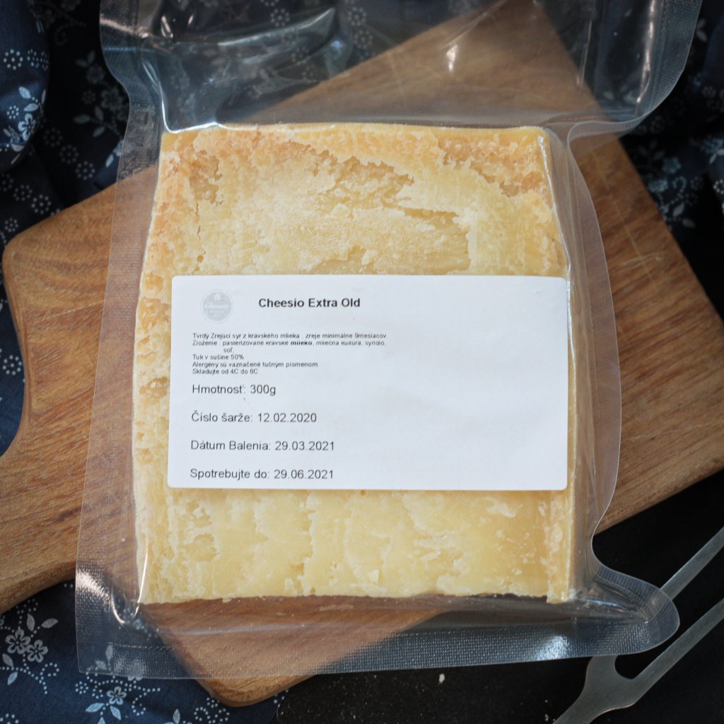Cheesio Extra Old - zrejúci syr 200 - 250 g