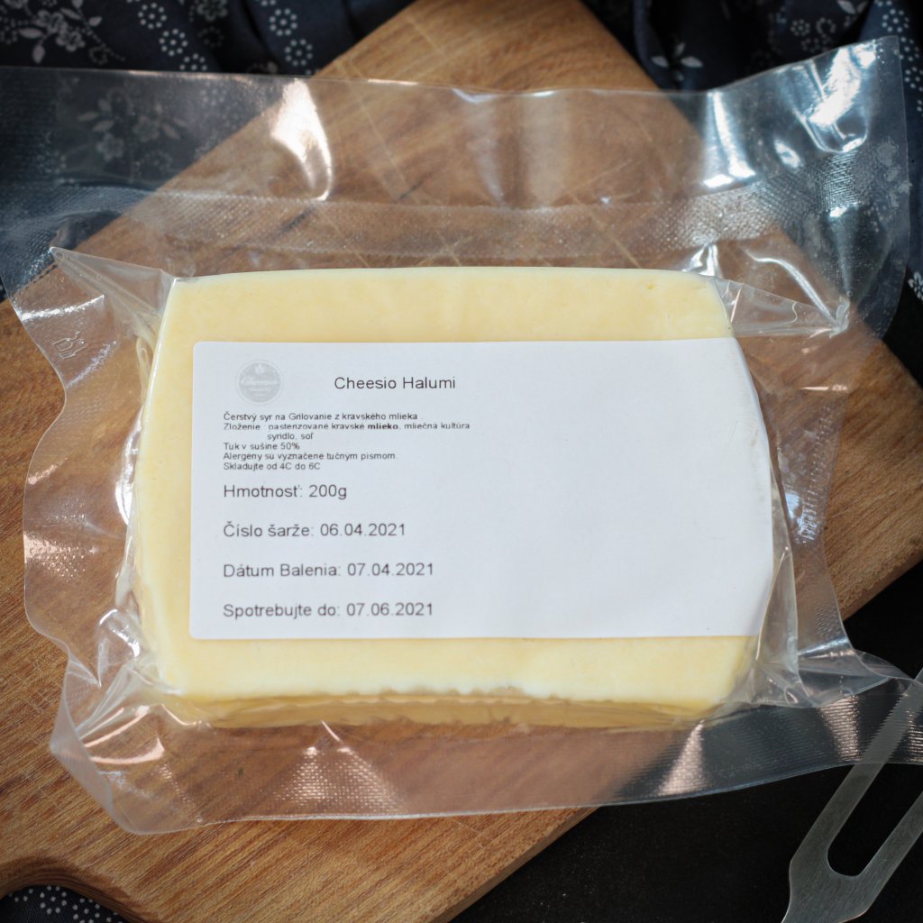 Cheesio Halumi - polotvrdý syr na grilovanie 1ks (bal. 200-240g)