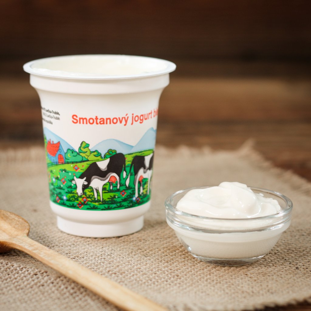 Smotanový jogurt - biely 155g