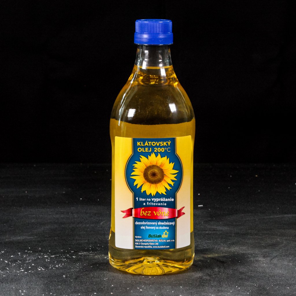 KLÁTOVSKÝ olej bez vône - na vyprážanie a fritovanie 1l