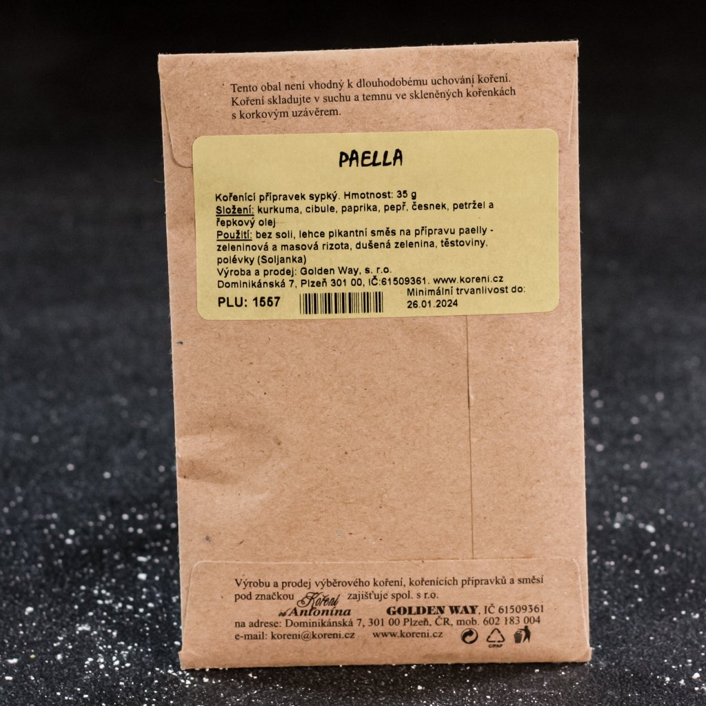 Paella - zmes korenia 35g