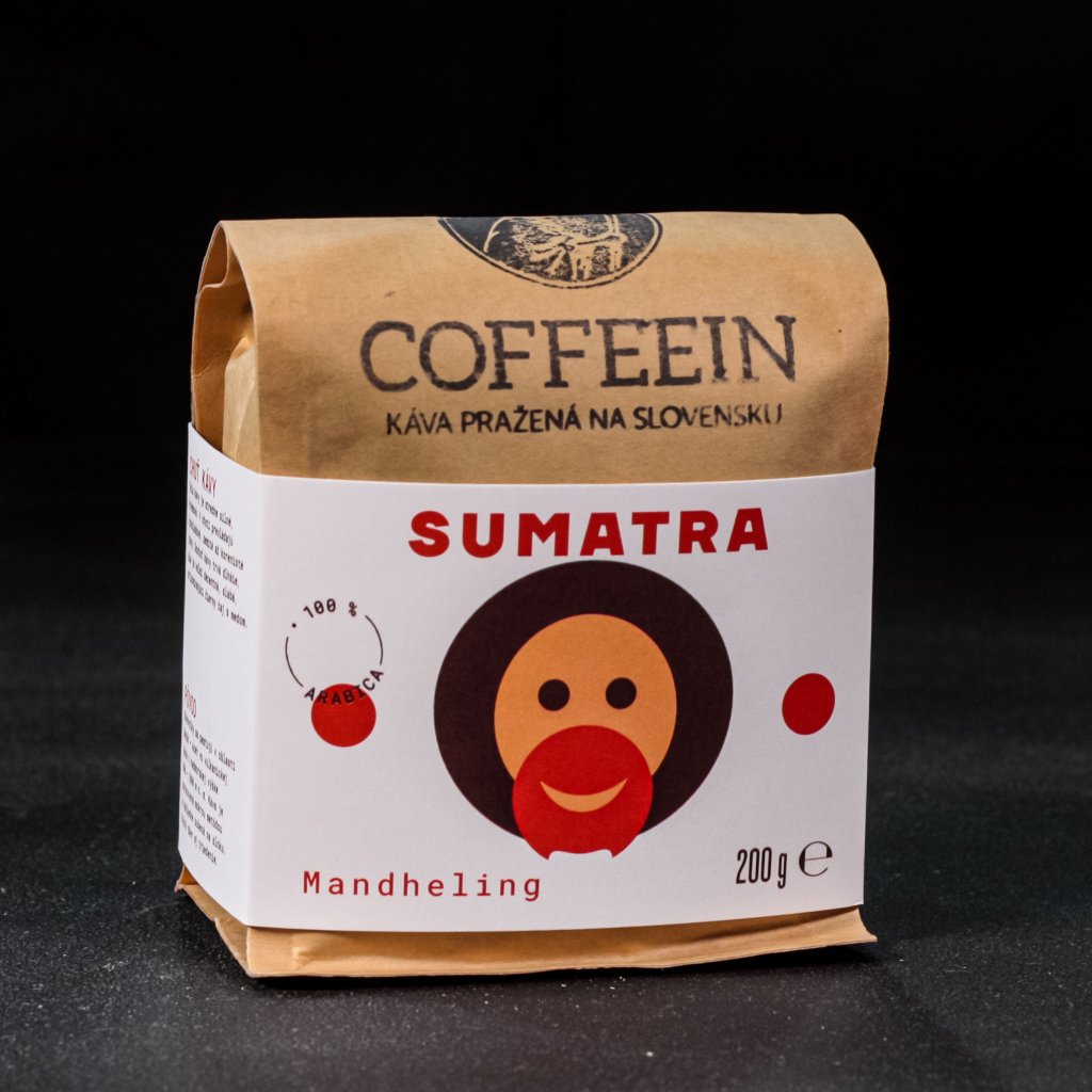 Sumatra Mandheling - zrnková káva 200g