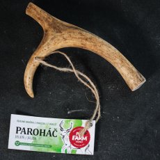 PAROHÁČ – parohy z jeleňa 1/2 M (81-110g / do 14 cm)