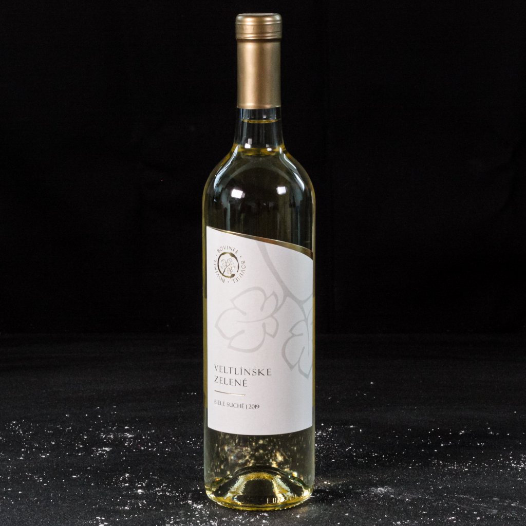 Veltlínske zelené - biele suché víno 0,75 l (2019)