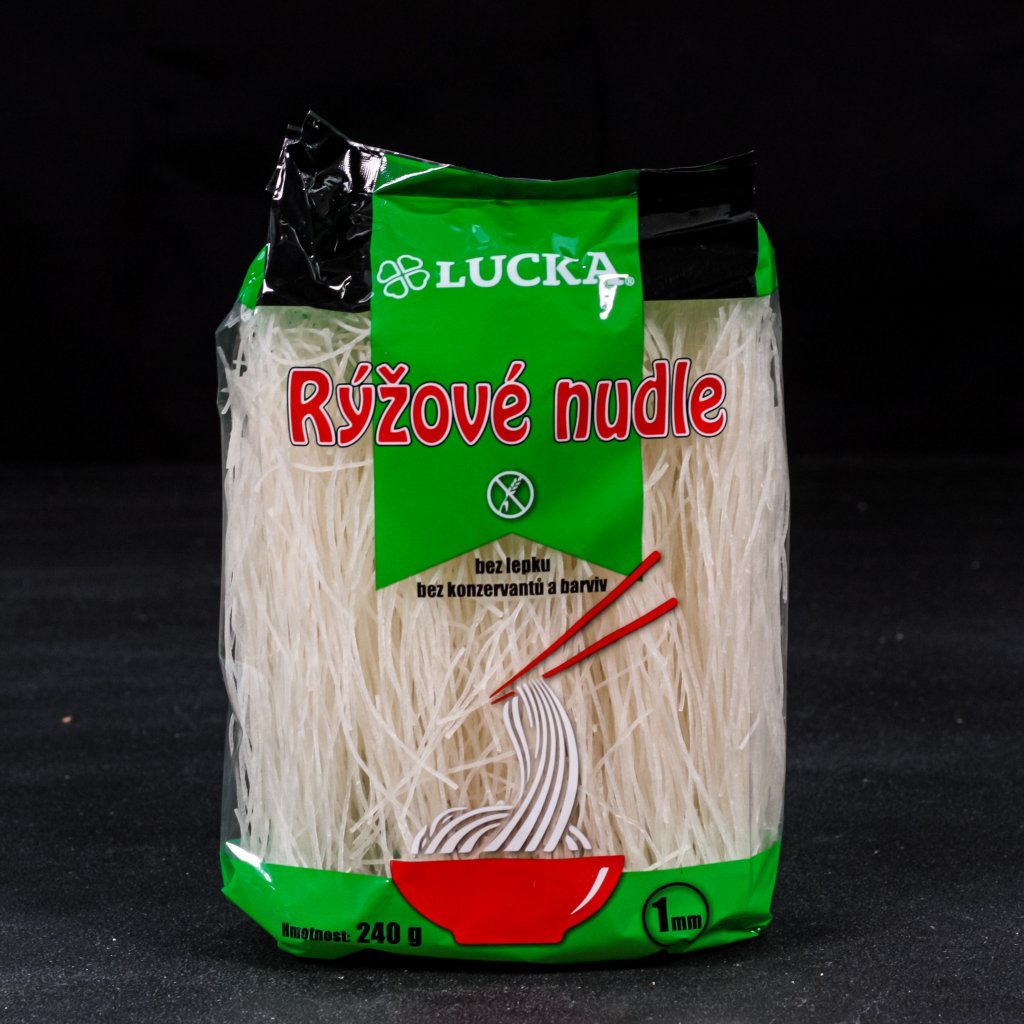 LUCKA ryžové rezance - 1 mm 240 g