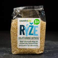 Ryža natural (bio) - guľatozrnná 500 g (CL)