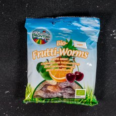 BIO cukríky - ovocné kyslé dážďovky 100g