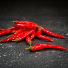 Čili papričky - Cayen (červené) 100g