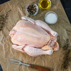 Domáce kurča bez drobkov - chladené (cena za 2kg) 1ks