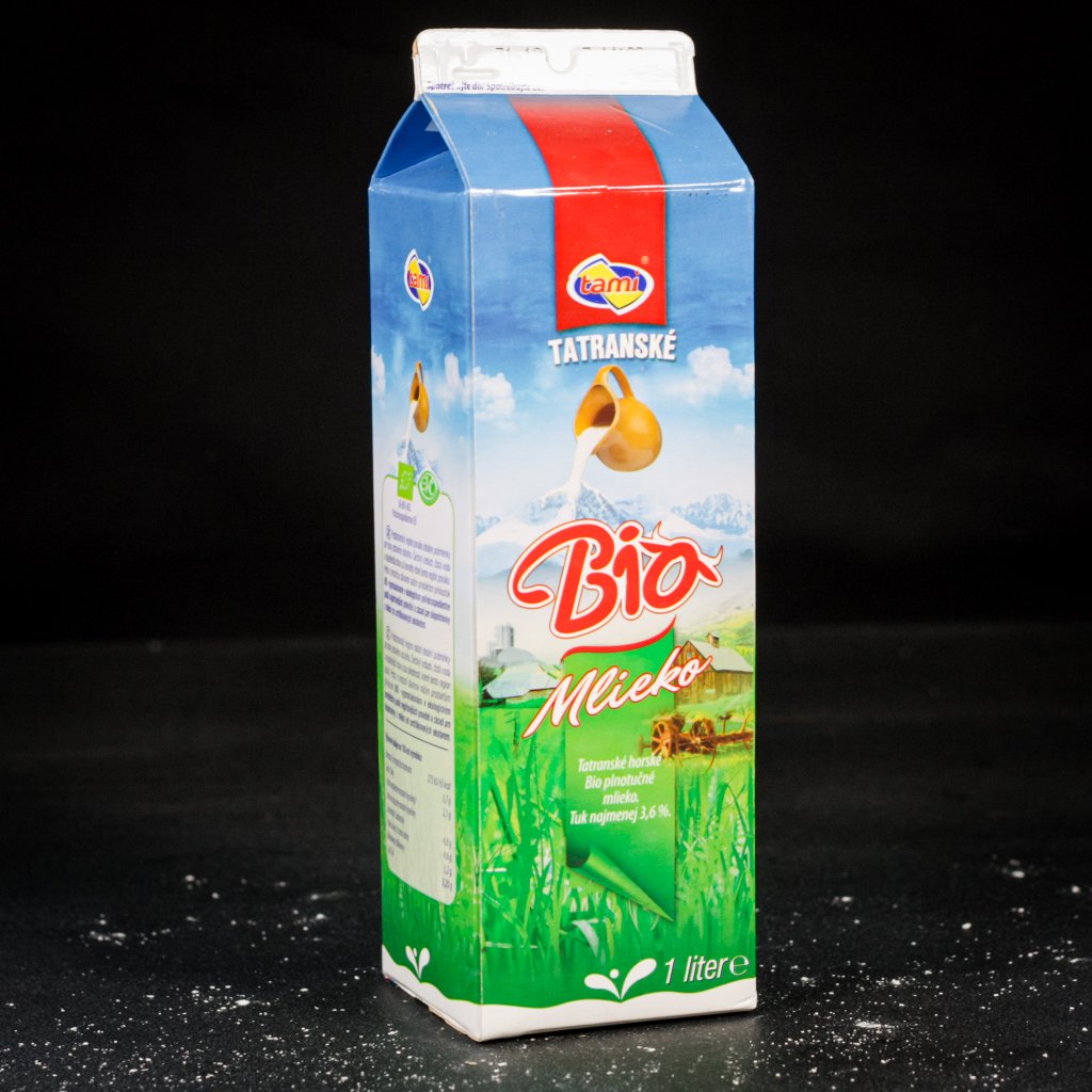 BIO Tatranské mlieko - plnotučné (3,6%) 1L