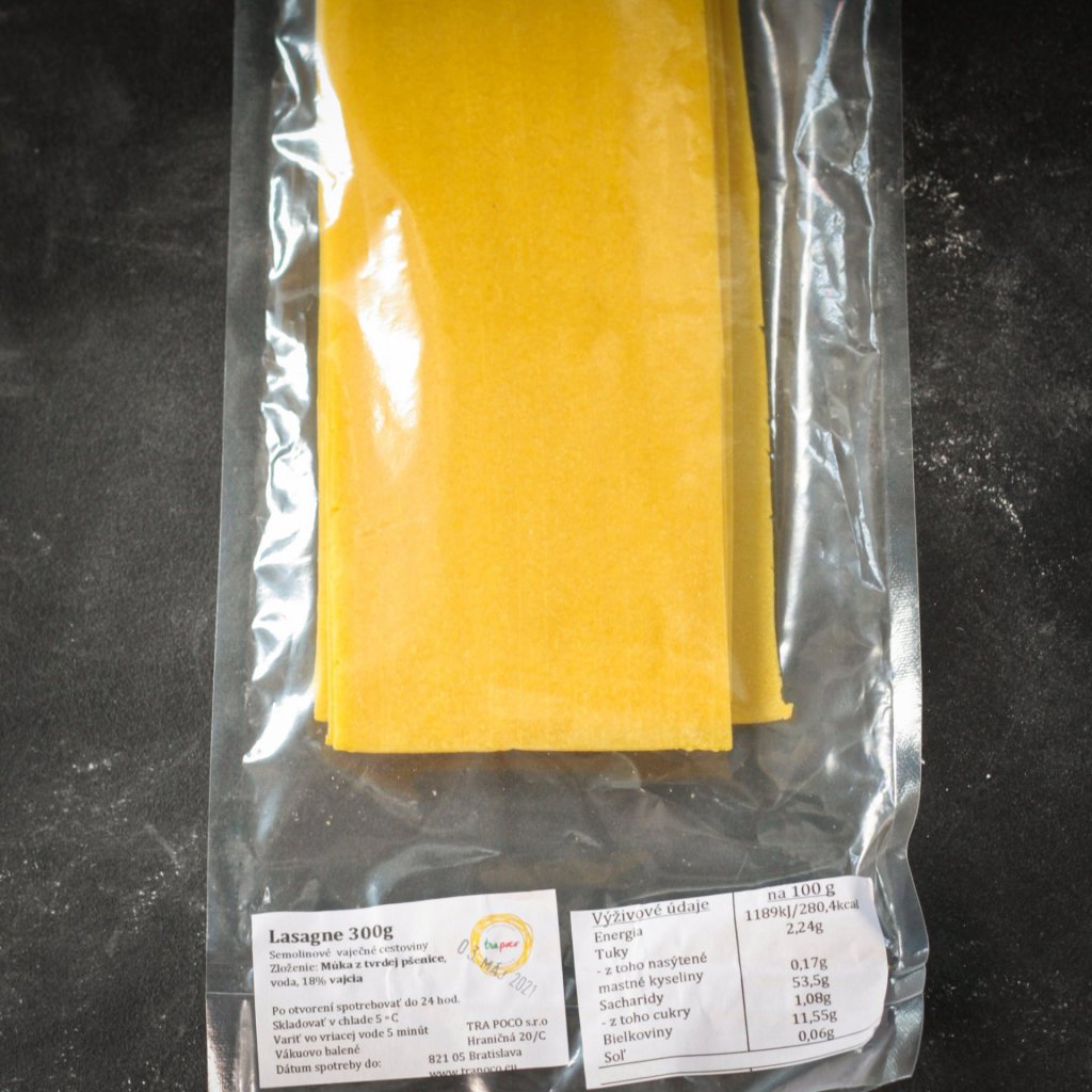 AKCIA čerstvé cestoviny "Lasagne" 300 g