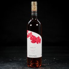 Merlot - ružové, suché víno 0,75 l (2020)