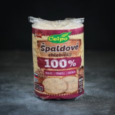 Špaldové chlebíčky - celozrnné 80 g (100 % natural)