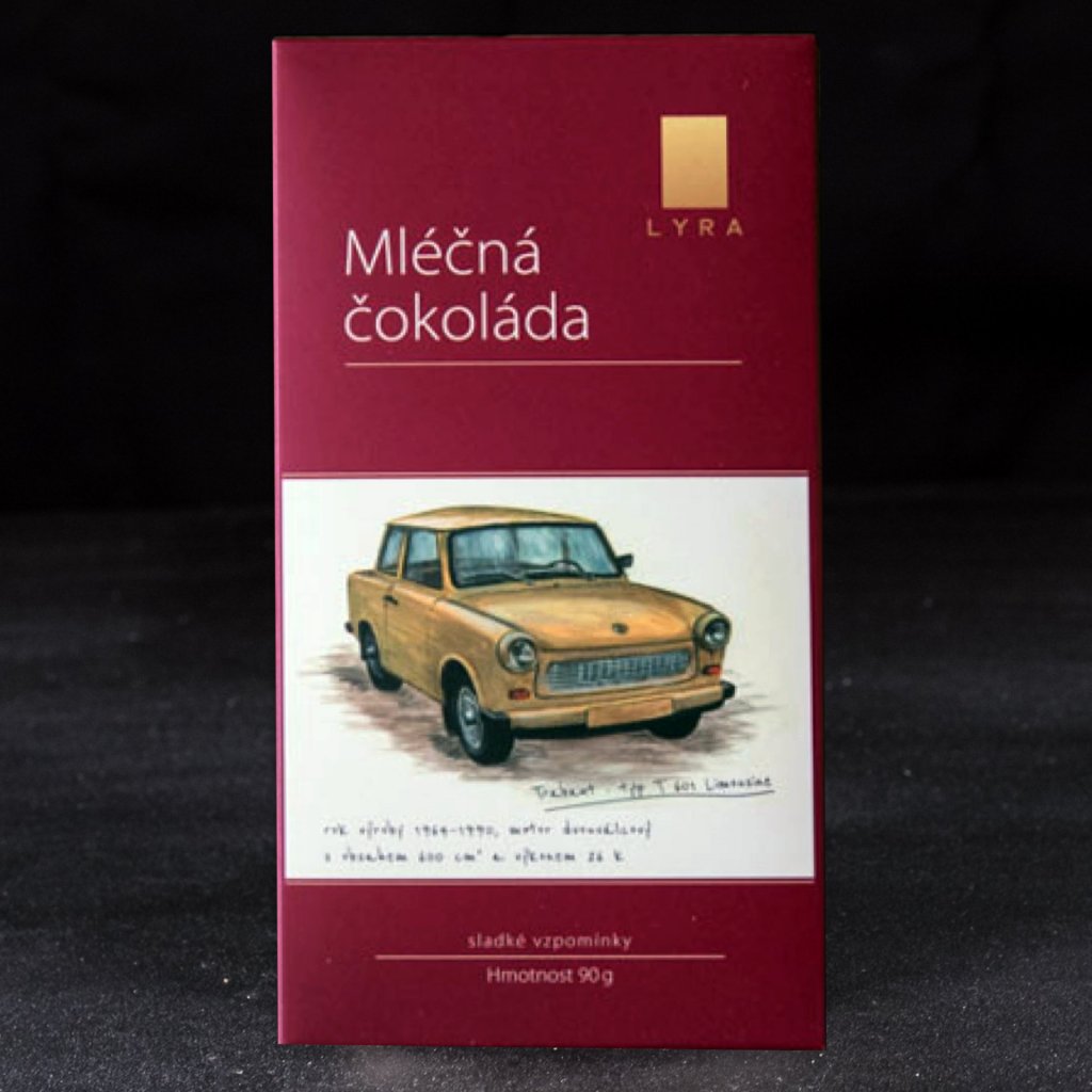 Sladké spomienky - Trabant - mliečna čokoláda 90g