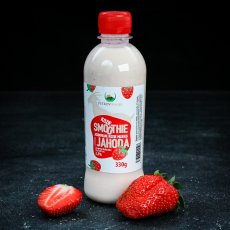 Kozie SMOOTHIE - acidofilné kozie mlieko JAHODA 330g