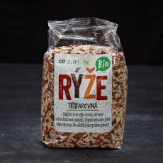 BIO ryža trojfarebná (natural, červená, čierna) 500g