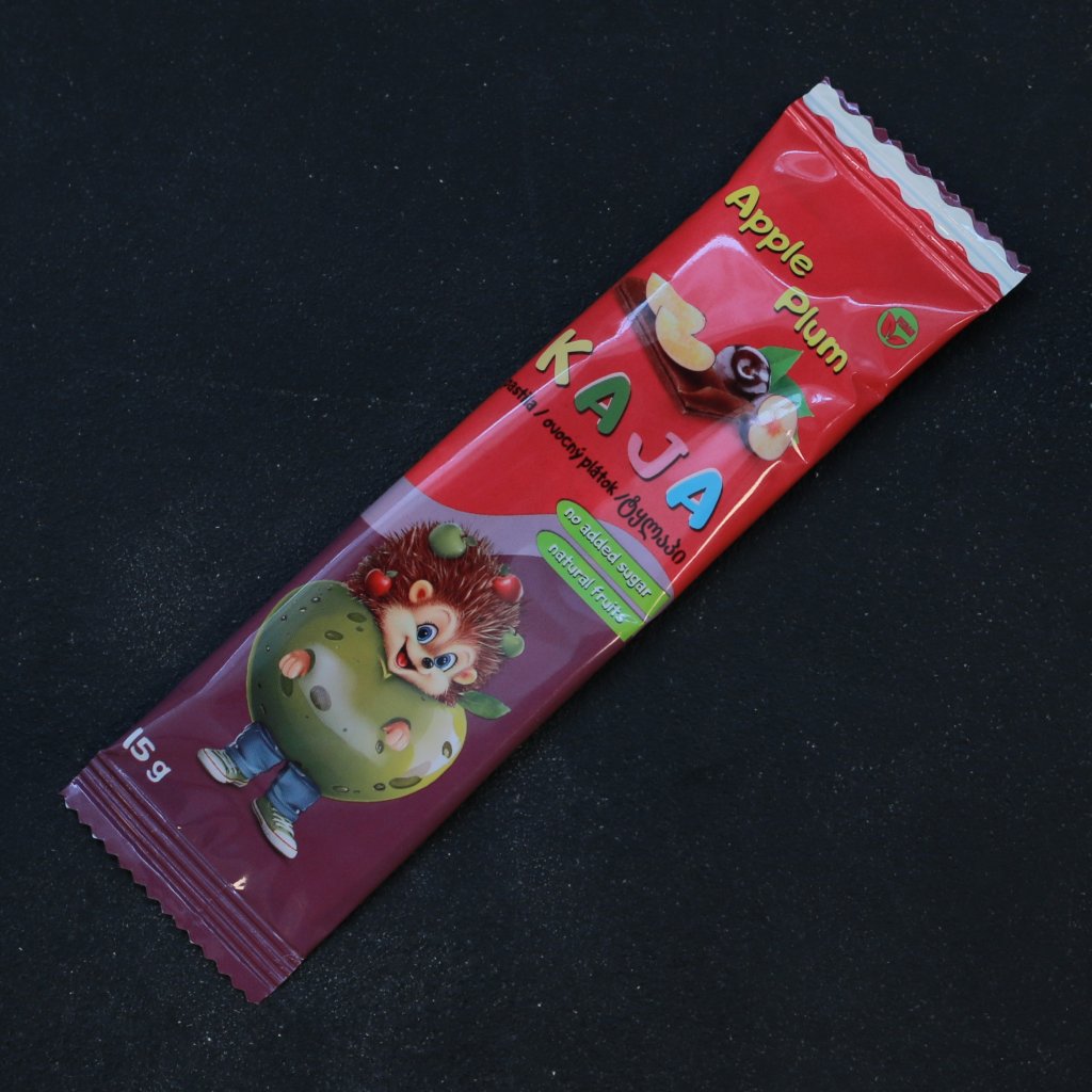 Sušený ovocný plátok Jablko - slivka 15 g