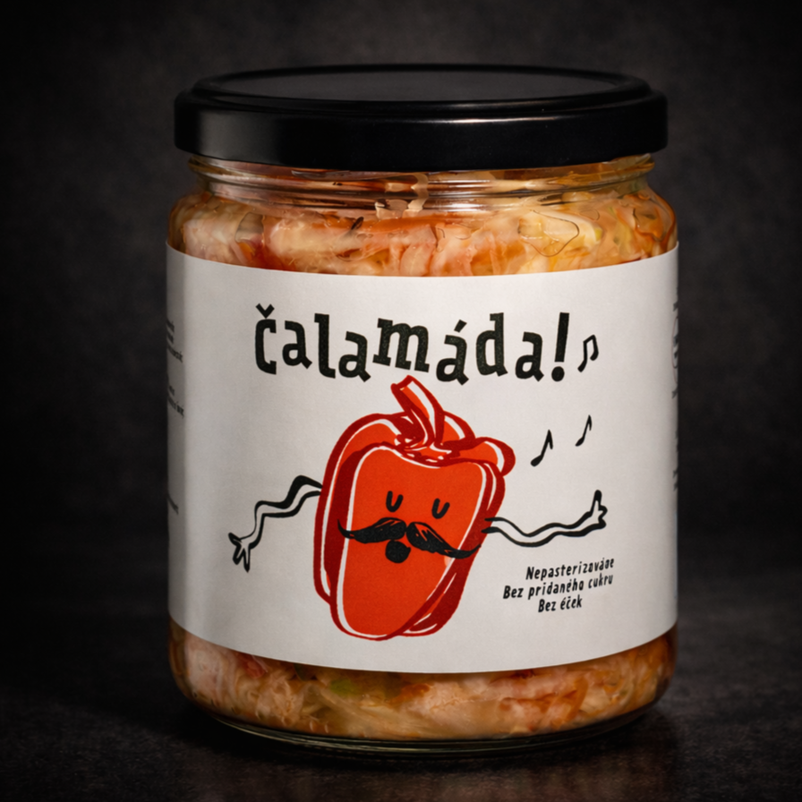 Fermentovaná čalamáda (nepasterizovaná) 490 g (FERMENT IT)