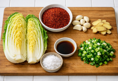 Domáce kimchi za 30 minút: jednoduchý recept krok za krokom