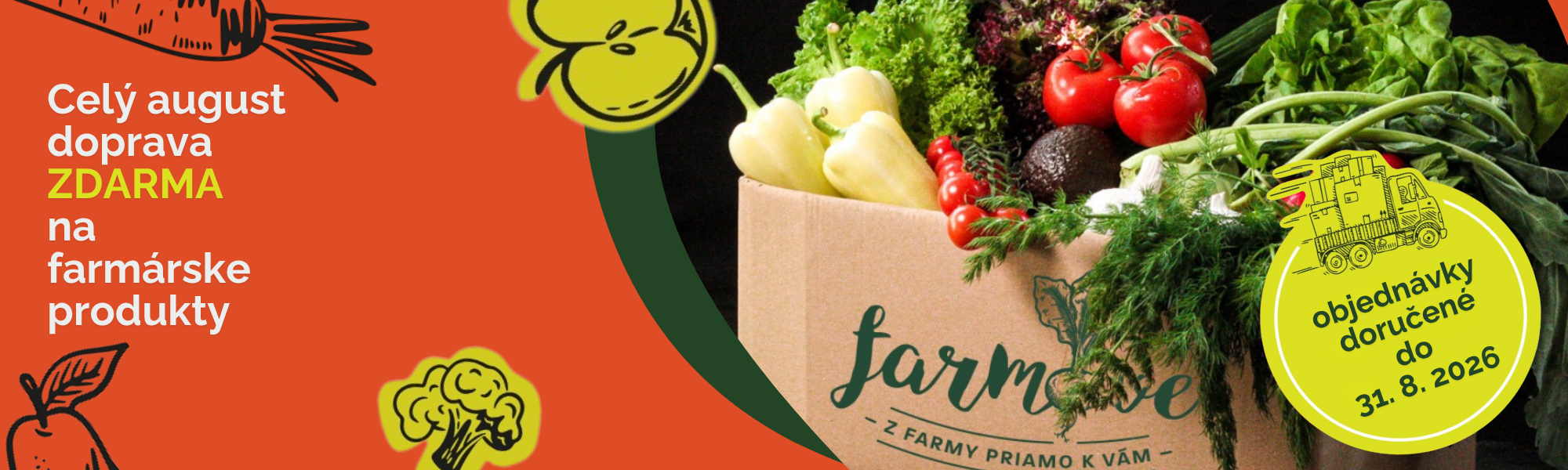 FARMOVE prináša poctivé slovenské potraviny priamo od farmárov až k vám domov.