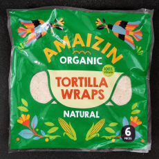 BIO tortilly NATURAL - pšeničné placky 240g